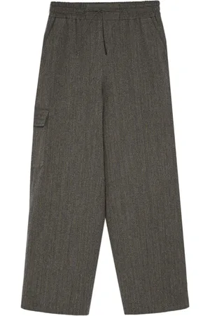 YVES SALOMON Pantalones cargo con cordones