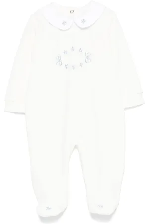 SIOLA Pijama con bordado floral