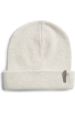 Brunello Cucinelli Gorro de punto de cachemira