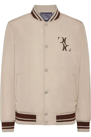 BILLIONAIRE Chaqueta bómber con ribete de rayas