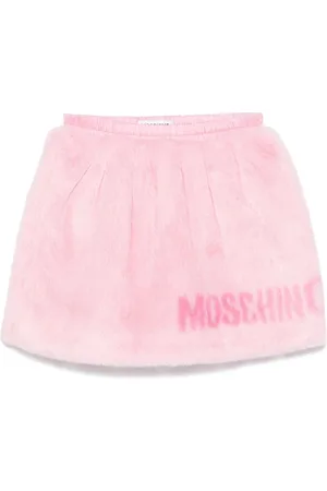 Moschino Falda de pelo artificial