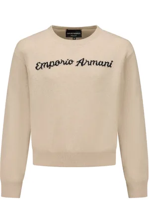 Emporio Armani Jersey con logo en intarsia