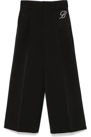 MISS BLUMARINE Pantalones con detalles de strass