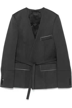 Victoria Beckham Blazer Shrunken Collarless