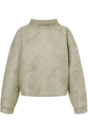 Serafini Sudadera corta estilo boxy