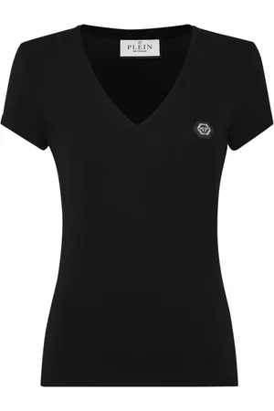 Philipp Plein Camiseta con aplique del logo