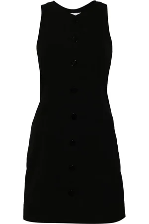 Ganni Vestido corto Light Twill Suiting