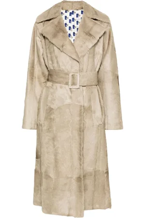 Burberry Gabardina con efecto cepillado