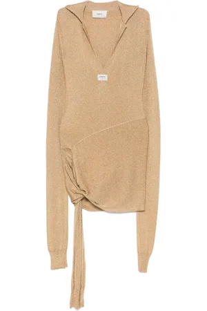 COPERNI Vestido corto con detalle de nudo