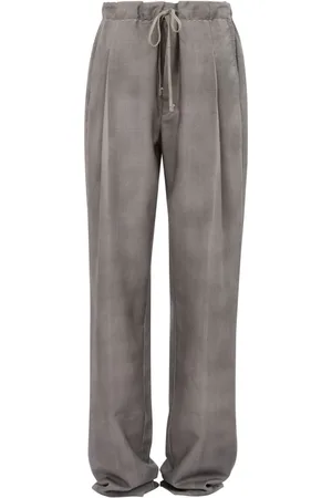 Maison Margiela Pantalones rectos con cordones