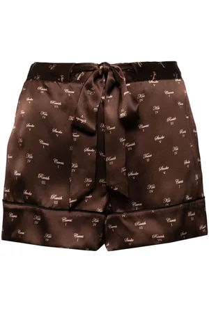 Kiki de Montparnasse Pantalones cortos de pijama con lazo