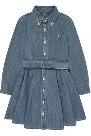Ralph Lauren Vestido vaquero Polo Pony