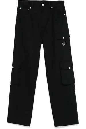 Moschino Pantalones cargo de tejido gabardina