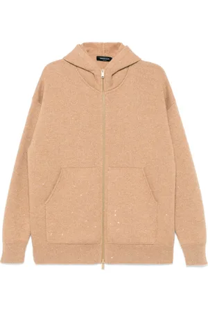 Fabiana Filippi Sudadera con capucha y lentejuelas
