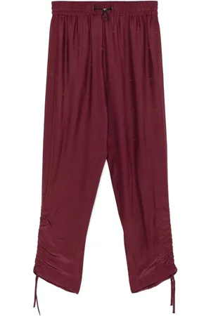 Iceberg Pantalones con logo en jacquard