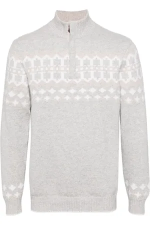 N.PEAL Jersey Jacquard de cachemira