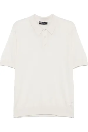 Dolce & Gabbana Polo de punto fino