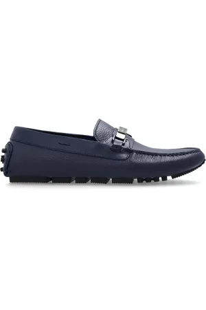 Emporio Armani Mocasines drive con placa del logo