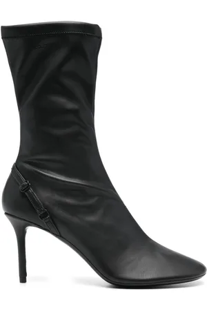 Courrèges Botas Oblique con tacón de 80 mm