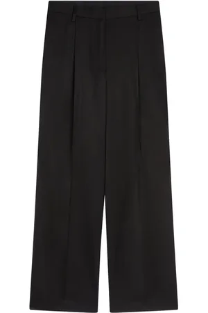 DRIES VAN NOTEN Pantalones palazzo plisado
