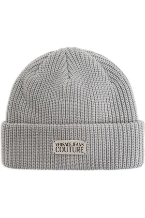 VERSACE Gorro con placa del logo