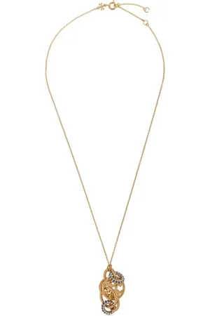 Tory Burch Collar con colgante del logo