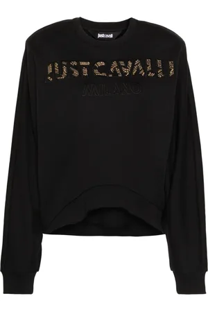 Roberto Cavalli Sudadera con apliques