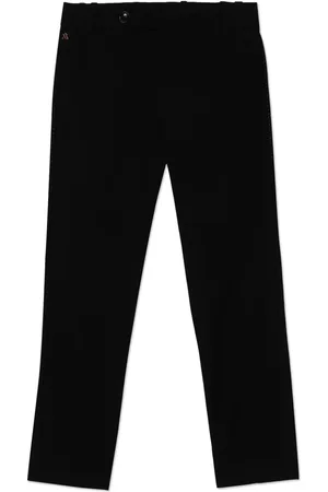 Maison Ava Pantalones con logo bordado