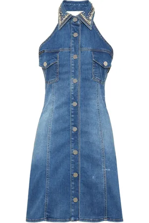 Philipp Plein Vestido corto vaquero