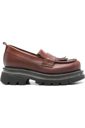 Moma Mocasines con detalle de borlas