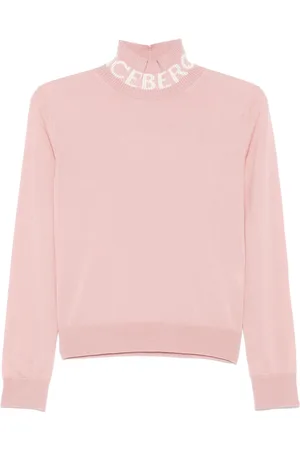 Iceberg Jersey con cuello alzado