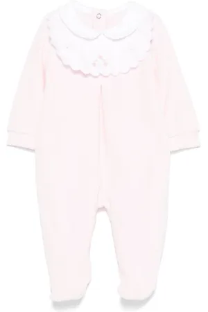SIOLA Pijama con panel festoneado