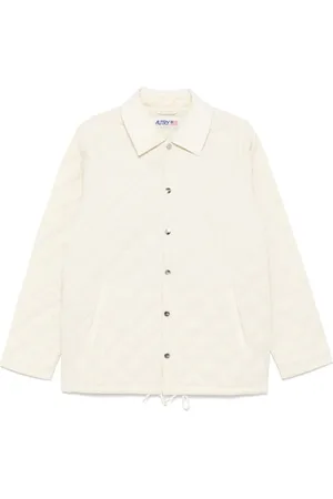 Autry Chaqueta liviana con parche del logo
