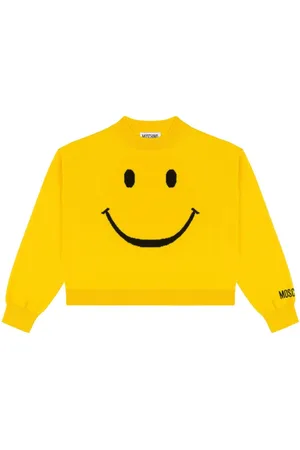 Moschino Jersey con logo en intarsia