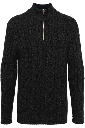 N.PEAL Jersey Albemarle con media cremallera