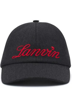 Lanvin Gorra con logo bordado