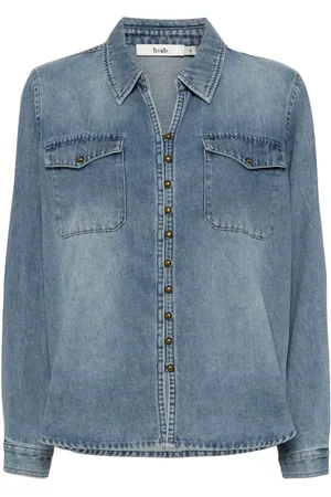 B+AB Camisa vaquera con botones
