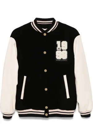 Elisabetta Franchi Chaqueta varsity con diseño colour block