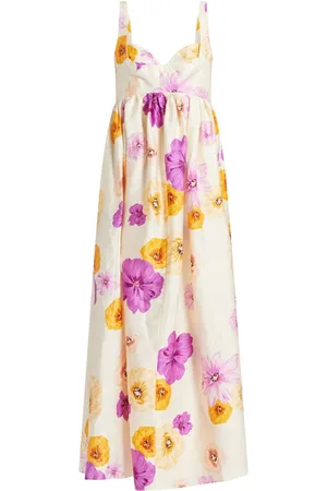 Acler Vestido largo con estampado floral