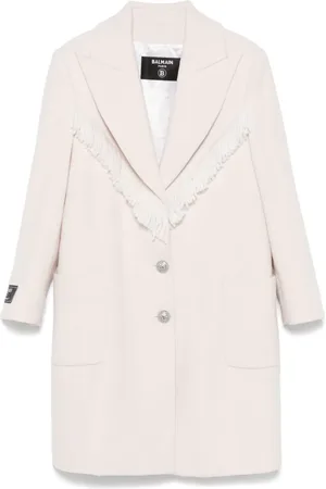 Balmain Chaquetón con flecos