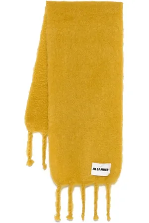 Jil Sander Bufanda con efecto cepillado
