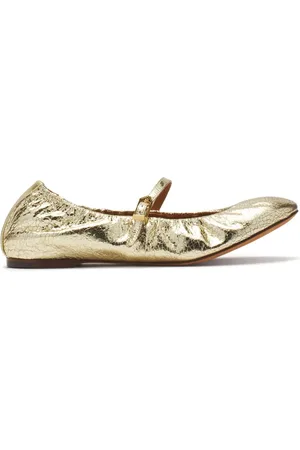 Lanvin Bailarinas con etiqueta del logo