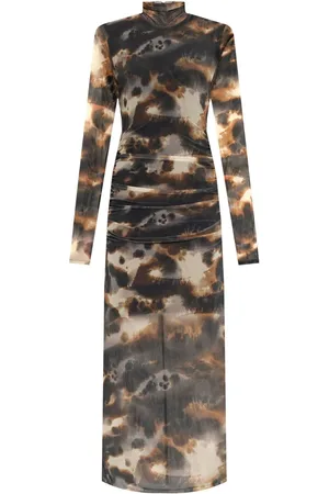 Gestuz Vestido largo con estampado tie-dye
