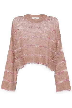 B+AB Top con cuello redondo