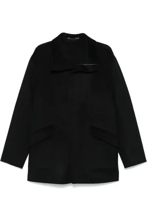 Giorgio Armani Abrigo con efecto cepillado