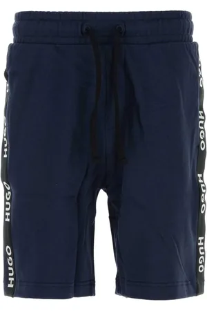 HUGO BOSS Pantalones cortos Sporty con franja del logo
