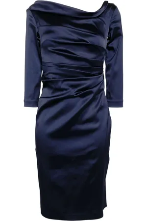 TALBOT RUNHOF Vestido Cocktail asimétrico