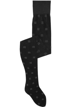 Ganni Calcetines con logo bordado