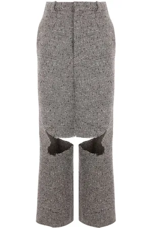 Niccolo Pasqualetti Pantalones Eolico con diseño de falda