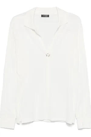 MUGLER Polo con perforaciones